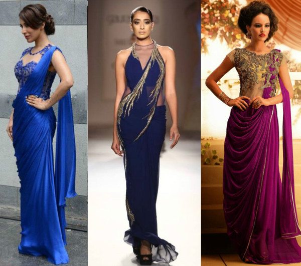 Indo western party wear dresses